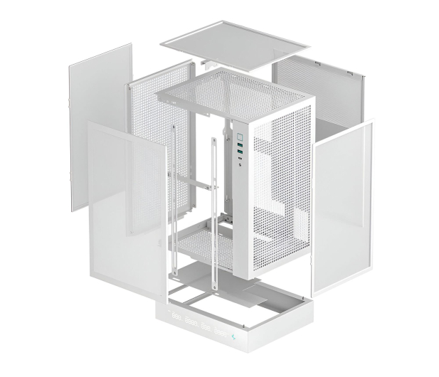 Deepcool CH170 Digital White R-CH170-WHNPI0D-G-1 - 1336385 - zdjęcie 4
